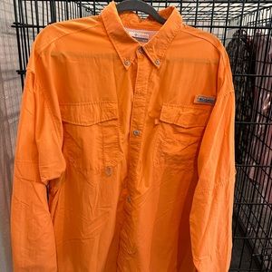 Orange Columbia PFG shirt